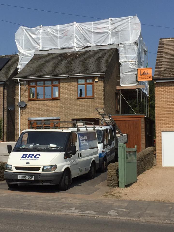 Felt Flat Roofing Repairs in Chesterfield